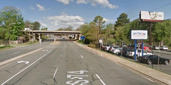 Location photo for Wilkinson Blvd near Wilkinson Blvd & Boyer St (Charlotte)