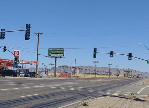 N/S HWY 95 E/O AVE 7E F/W Media