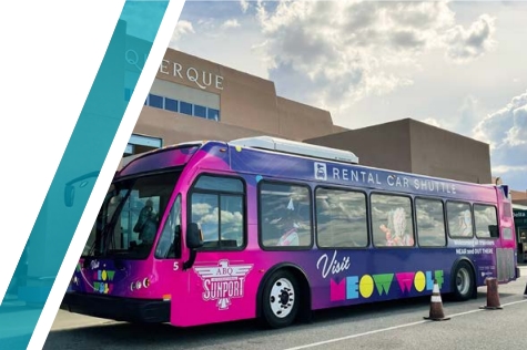 Rental Car Buses in Albuquerque, NM