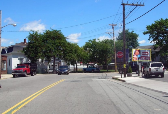 Billboard near Newport Folk Festival