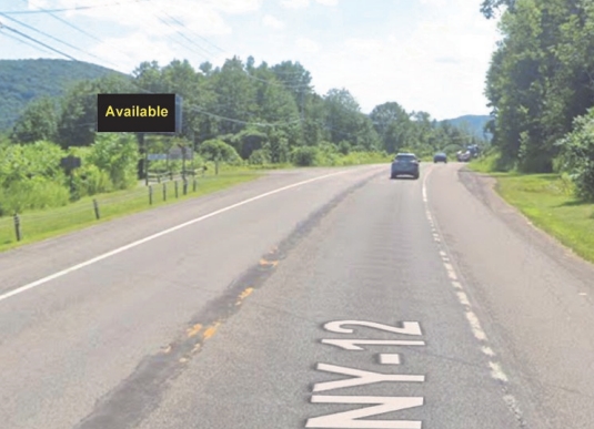 E/S RT12 .5MI S/O/NORWICH 12X24 (1,200plays/day) Media