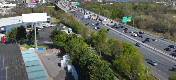 Location photo for Western Ave near MONROE ST & WICOMICO ST fs nb, Carroll - Camden Industrial Area (Baltimore)