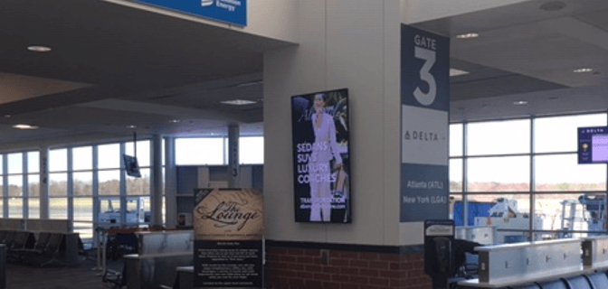 Billboard in Charlottesville, VA