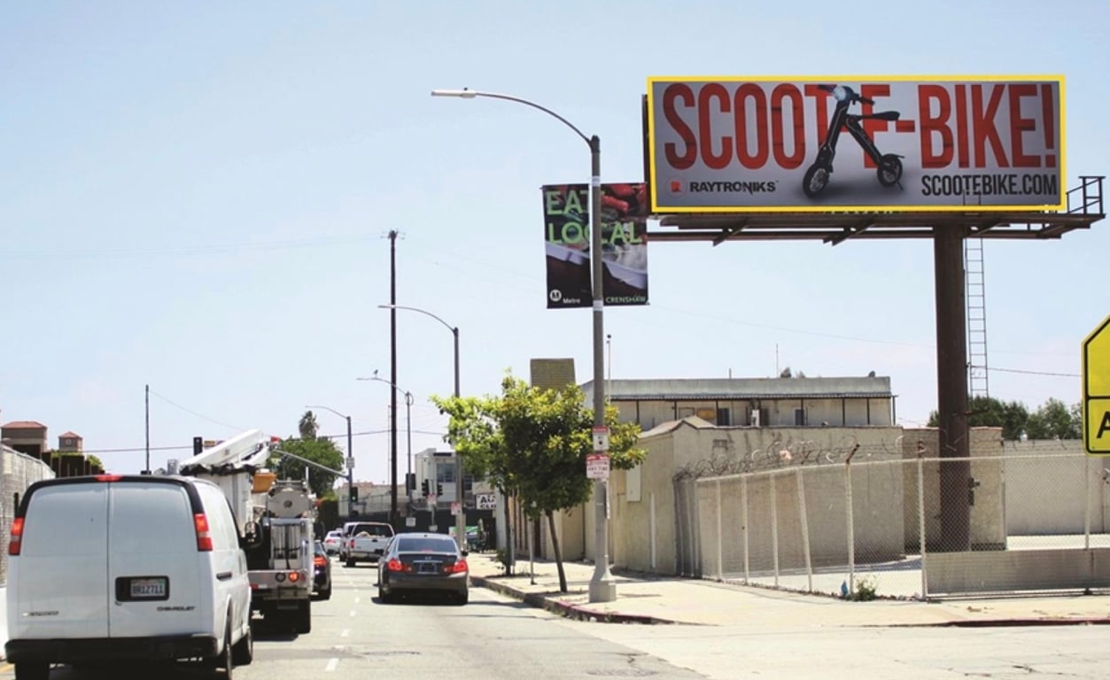 Location photo for Crenshaw Blvd near Crenshaw / 60th, South Los Angeles (Los Angeles)