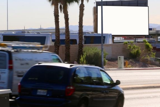 Location photo for E Russell Rd near WB Russell before Nellis (Las Vegas)