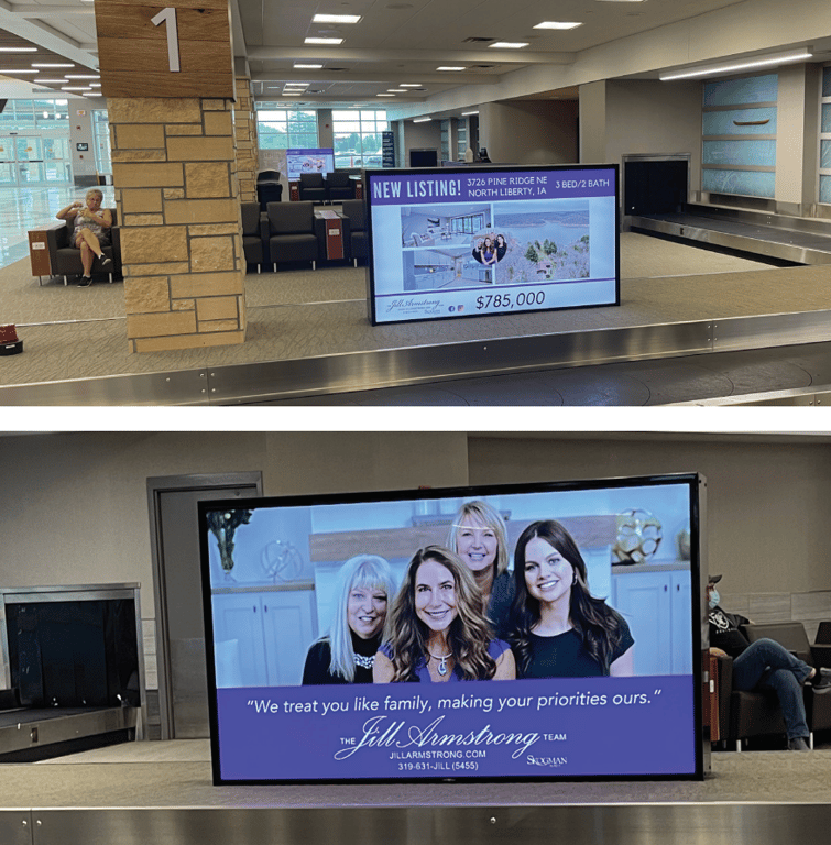 Billboard in Cedar Rapids, IA