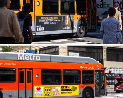 King-Size Bus Posters in Glendale, CA