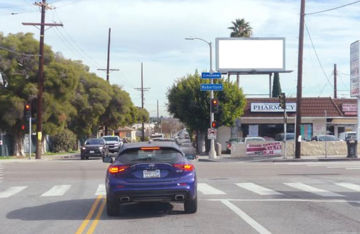 Location photo for S Robertson Blvd near Robertson / Airdrome, Pico-Robertson (Los Angeles)