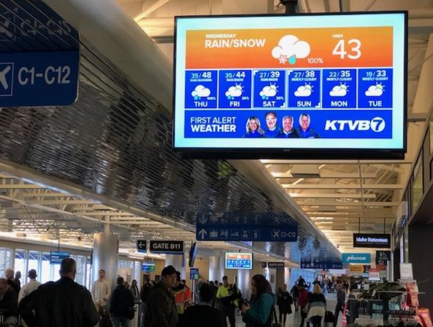 Billboard in Boise, ID