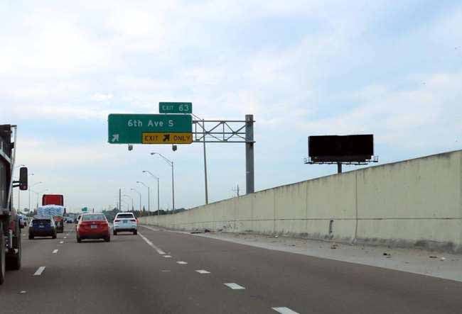 I-95 1200 ft N/O 6th Avenue F/N Media