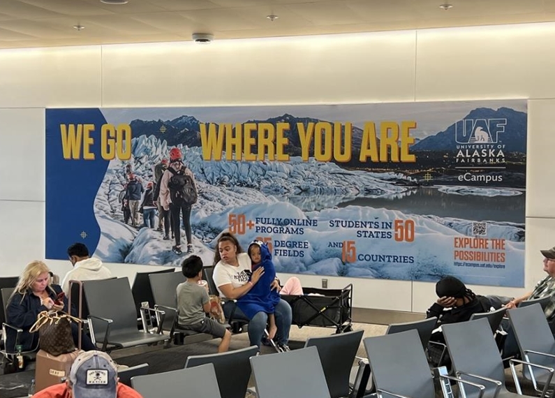 Tension Fabric Display in Seattle, WA