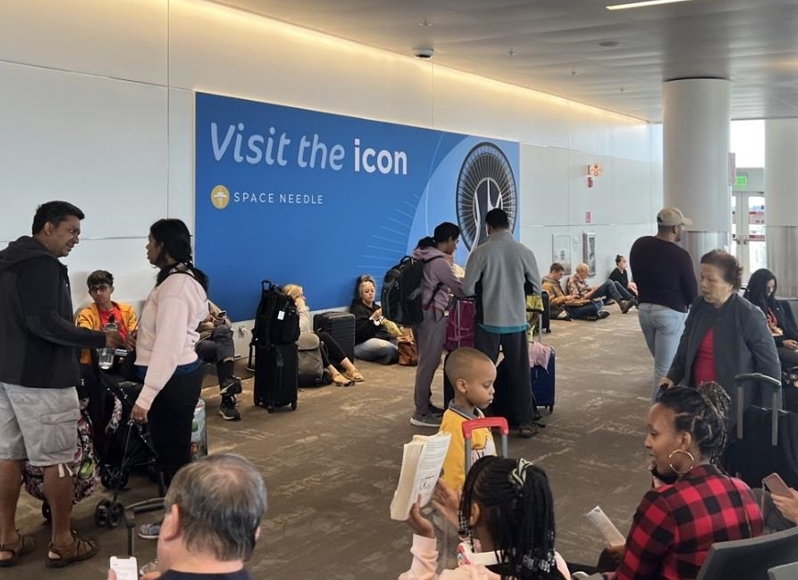 Tension Fabric Display in Seattle, WA