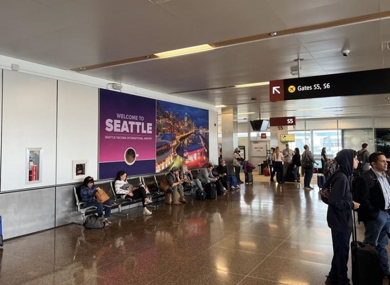 Tension Fabric Display in Seattle, WA