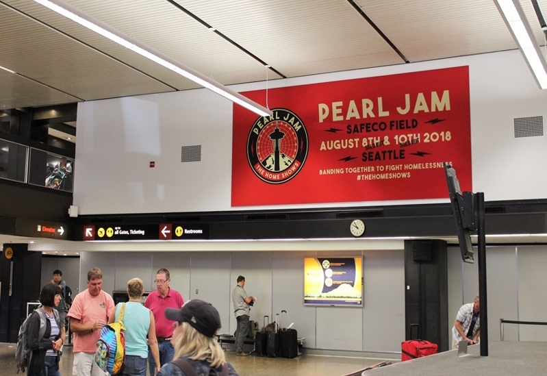 Tension Fabric Display in Seattle, WA