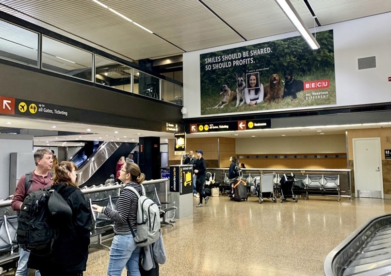 Tension Fabric Display in Seattle, WA
