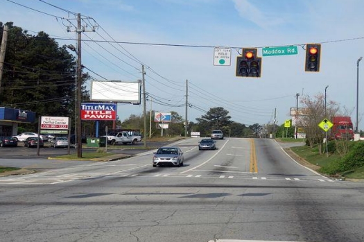 Location photo for Lake Harbin Rd near Lake Harbin Plaza (Morrow)