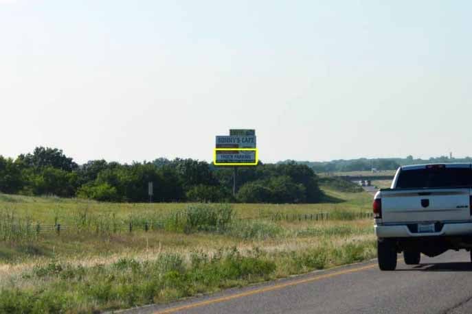 Location photo for I-35 1.6 MI S/O WAYNE/PAYNE, HWY 59, WS/SL (South Sign)