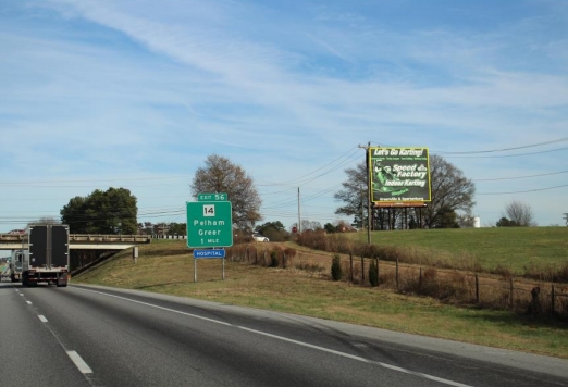 I-85 20 ft S/O BATESVILLE RD ES Media