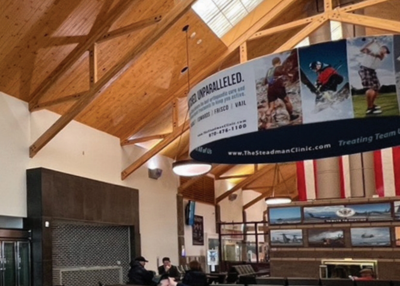 Circular Suspended Display