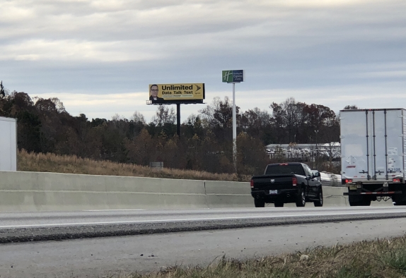 I 85 W/S, 0.50 mi N/O State Hwy 290, S/F Media