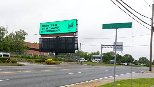 Location photo for Baltimore Ave near Baltimore Ave / Centre at Laurel (Southbound) (Laurel)
