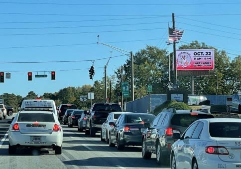 Location photo for Queen City Pkwy near Davis St. at Trail Crossing (Gainesville)