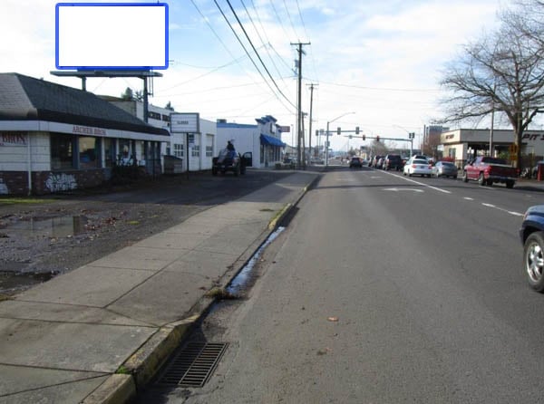 Location photo for W 11th Ave near Garfield/11th Station Inbound, Western (Eugene)