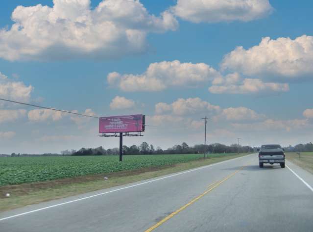 Hwy 421 0.19 mi N/O Mt. Pisgah Church Rd ES, W/F Media