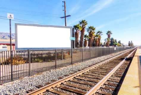 Location photo for N San Fernando Blvd near Burbank Airport – North (AV Line) (Burbank)