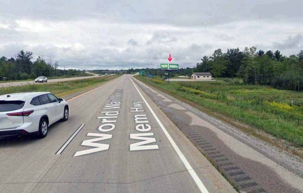 Hwy 41 ½ mile north of business 41 – Peshtigo Media