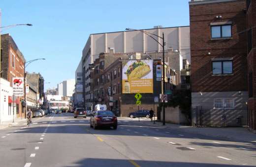 Location photo for N Clark St near Halsted & George, Lake View East (Chicago)