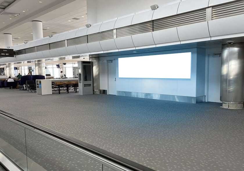 Airport advertising at PHL