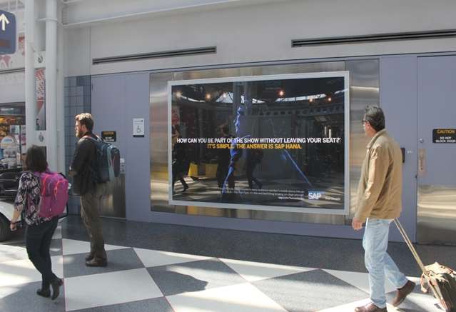 Billboard in O'Hare, IL