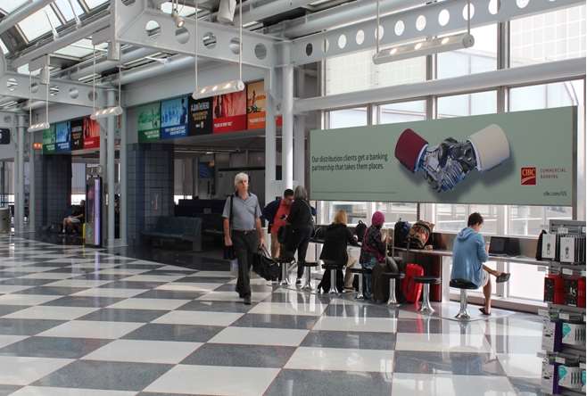 Billboard in O'Hare, IL