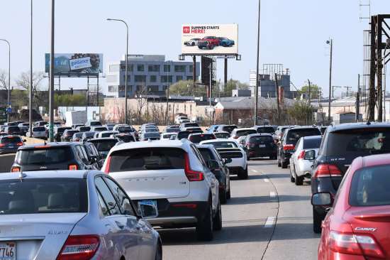 Location photo for Kennedy Expy S/O North Avenue N/L F/S