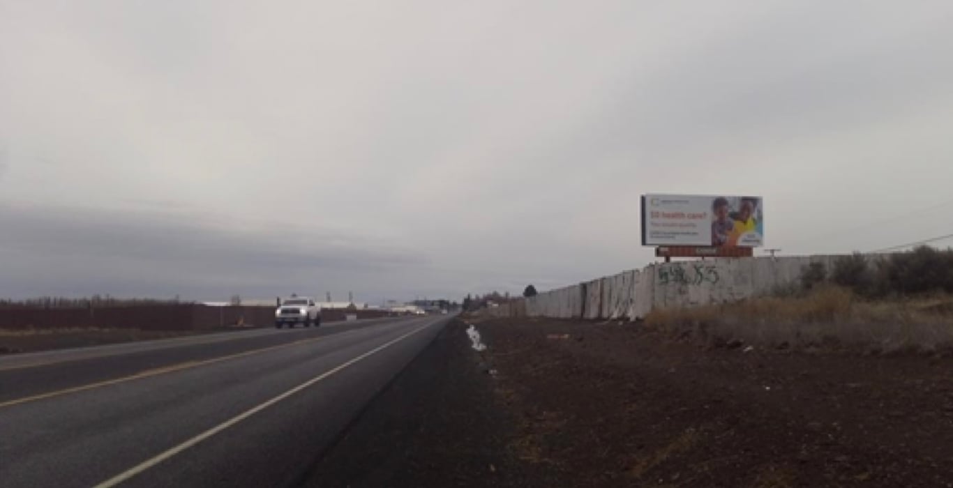 Billboard near Watershed Festival