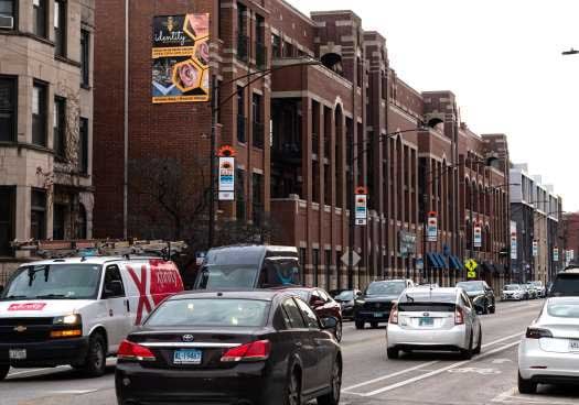Location photo for N Halsted St near Halsted & George, Lake View East (Chicago)