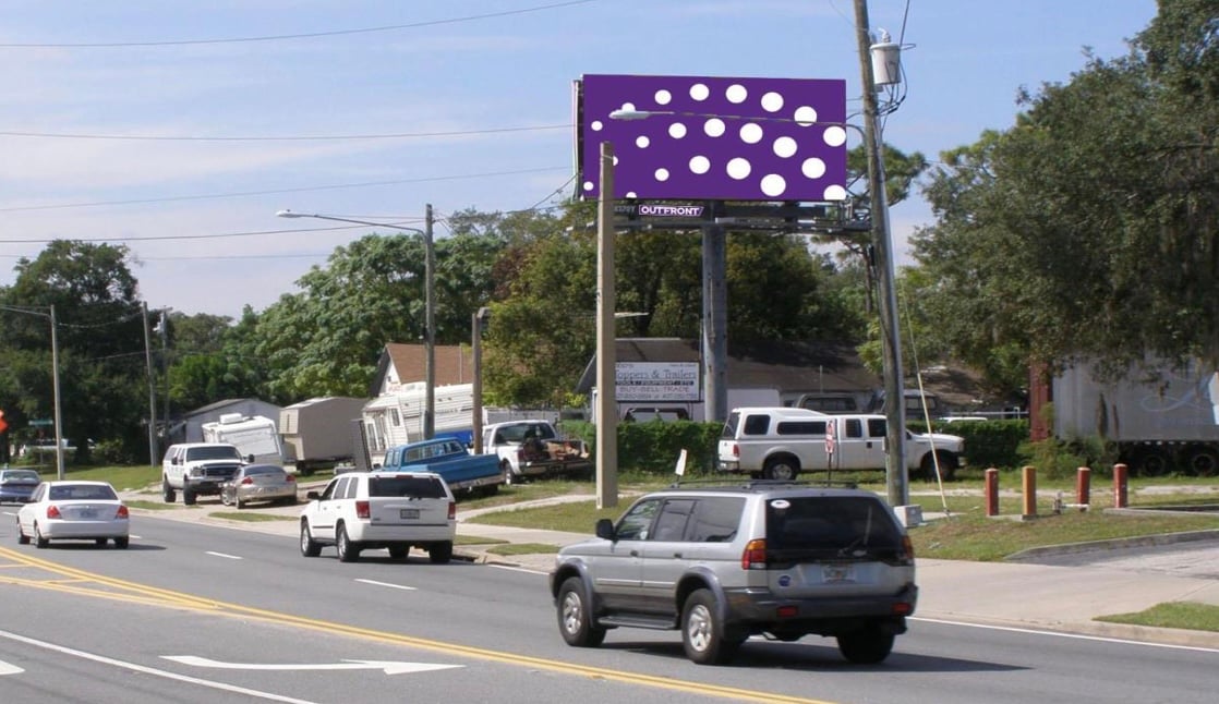 Clarcona Ocoee Rd, .3 mi E/O US 441;  N/S F/E Media