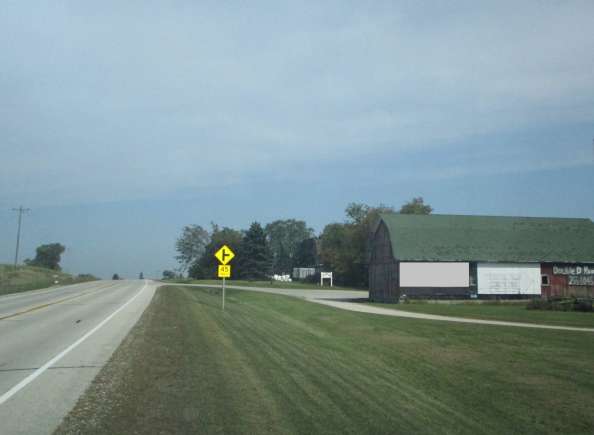 STH 54, .45 miles w/o CTH D S/S, W/F, Right Media