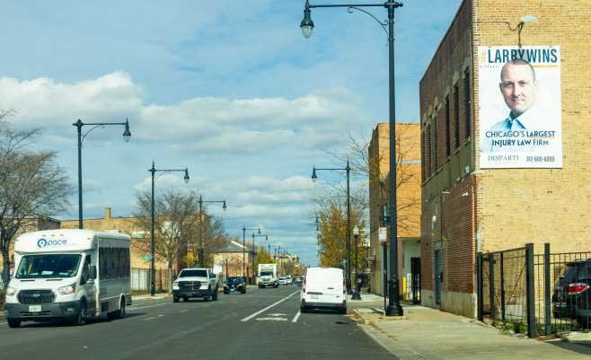 Location photo for S Halsted St near Halsted & Pershing, Bridgeport (Chicago)