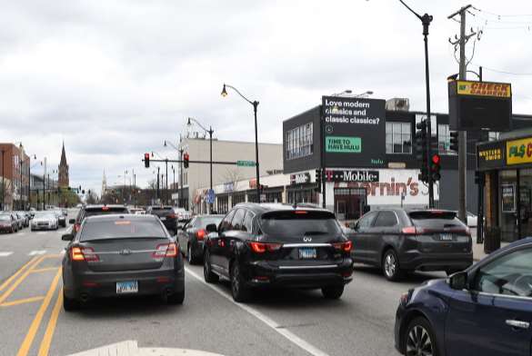 Location photo for W Roosevelt Rd near Isadore and Sadie Dorin Forum, Near West Side (Chicago)