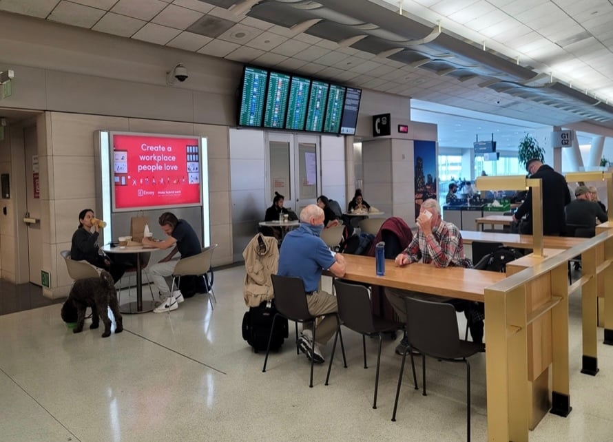 Lit Tension Fabric Display in San Francisco, CA