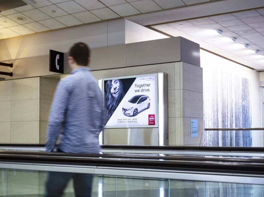 Lit Tension Fabric Display in San Francisco, CA