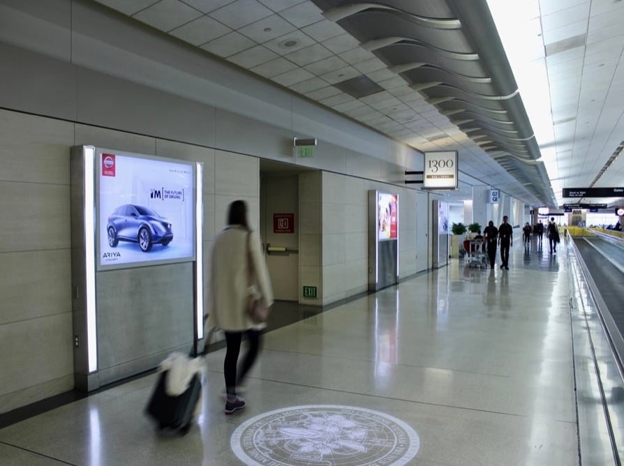 Lit Tension Fabric Display in San Francisco, CA