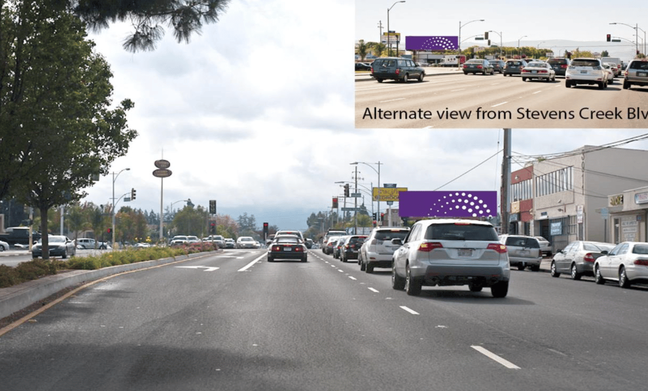 Location photo for Stevens Creek Blvd near Stevens Creek & Saratoga, West Valley (San Jose)