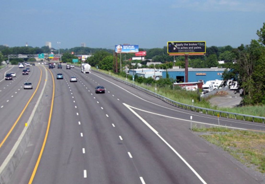 I-90, 1/2 MI E/O EVERETT RD., N/S, F/E Media