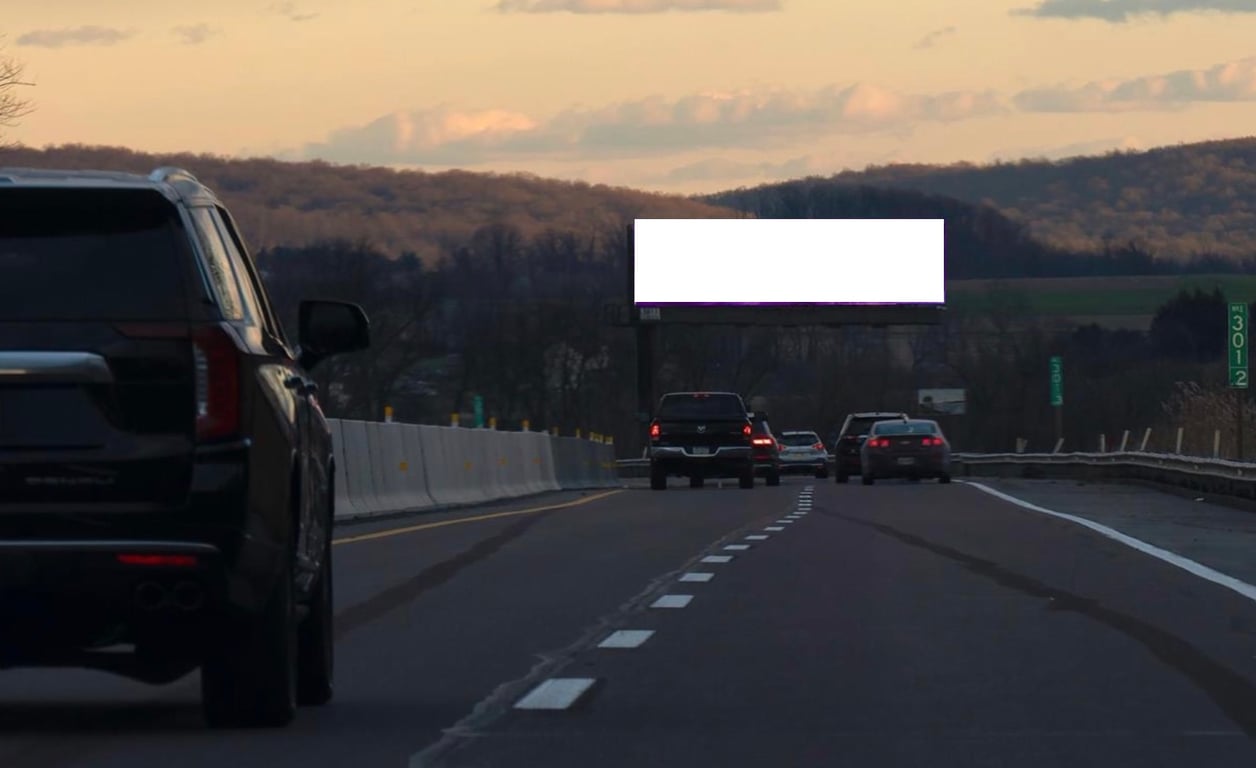 PA TURNPIKE 2.1 EAST OF MORGANTOWN EXIT 298 F/W Media
