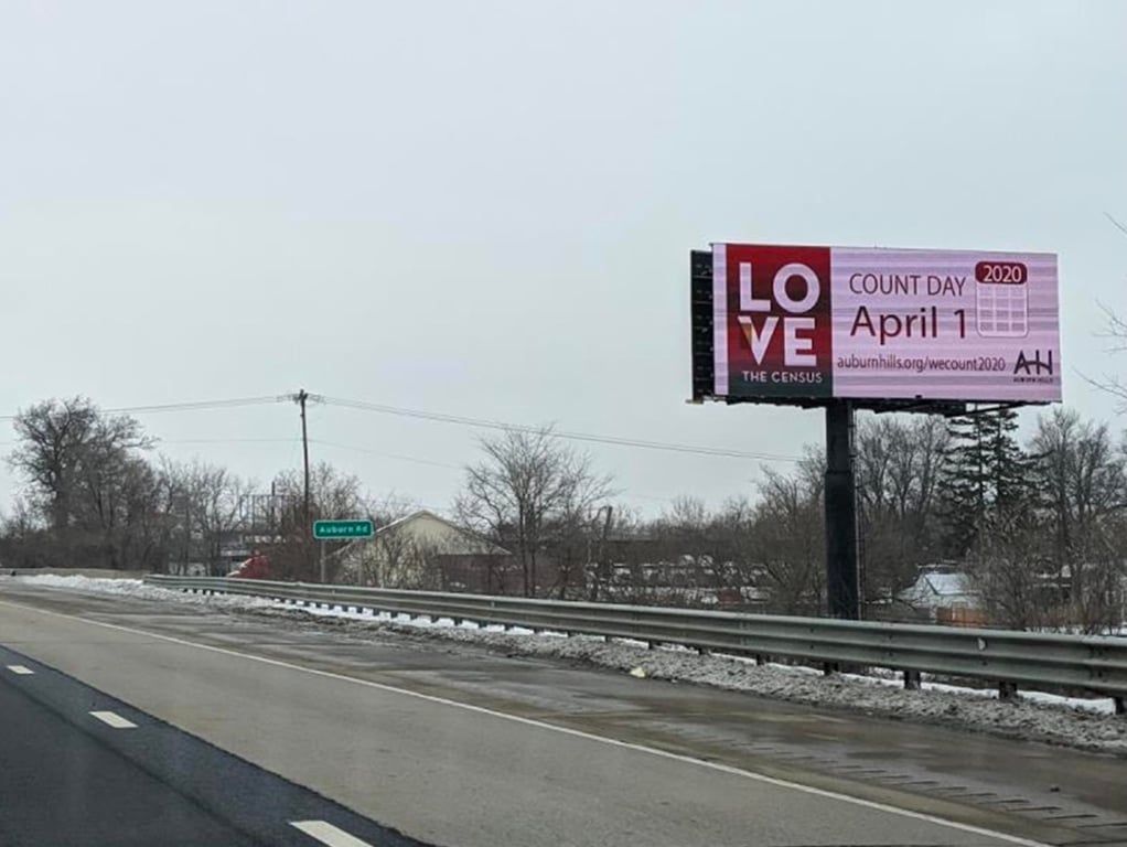 I-75 50 feet S/O Auburn Rd ES F/S Media