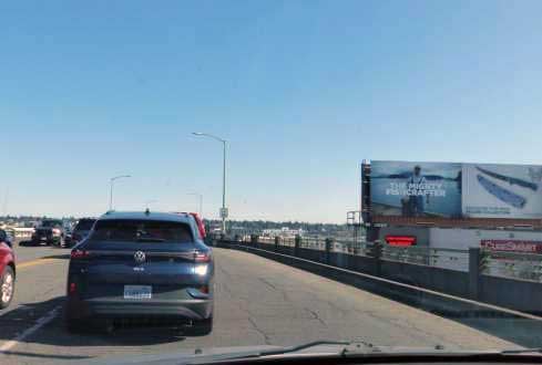 Billboard in Seattle, WA