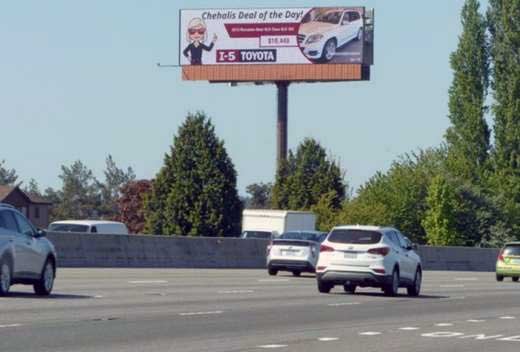 Billboard in Seattle, WA
